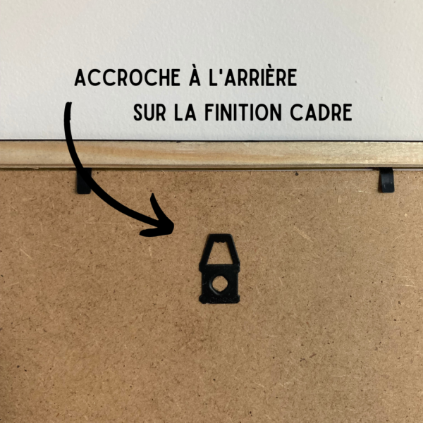 Photo accroche arrière du cadre