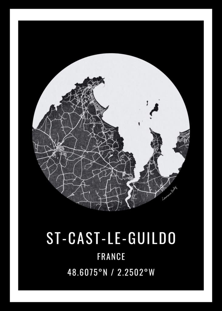 Carte 22St Cast le Guildo Laurence Audy