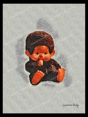 KIKI FILIGRANE CADRE NOIR