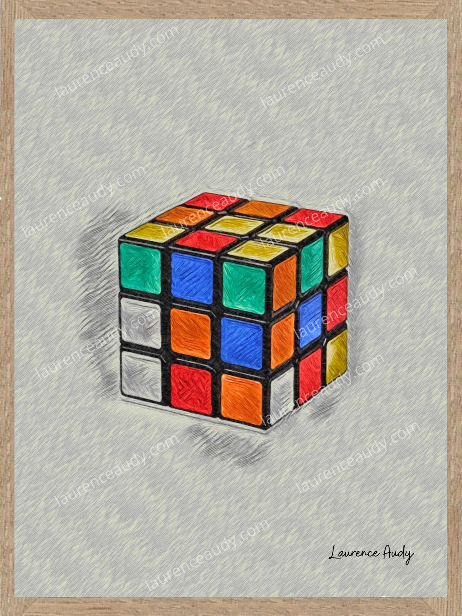 RUBIK'S FILIGRANE CADRE CHENE RUBIK'S FILIGRANE CADRE CHENE