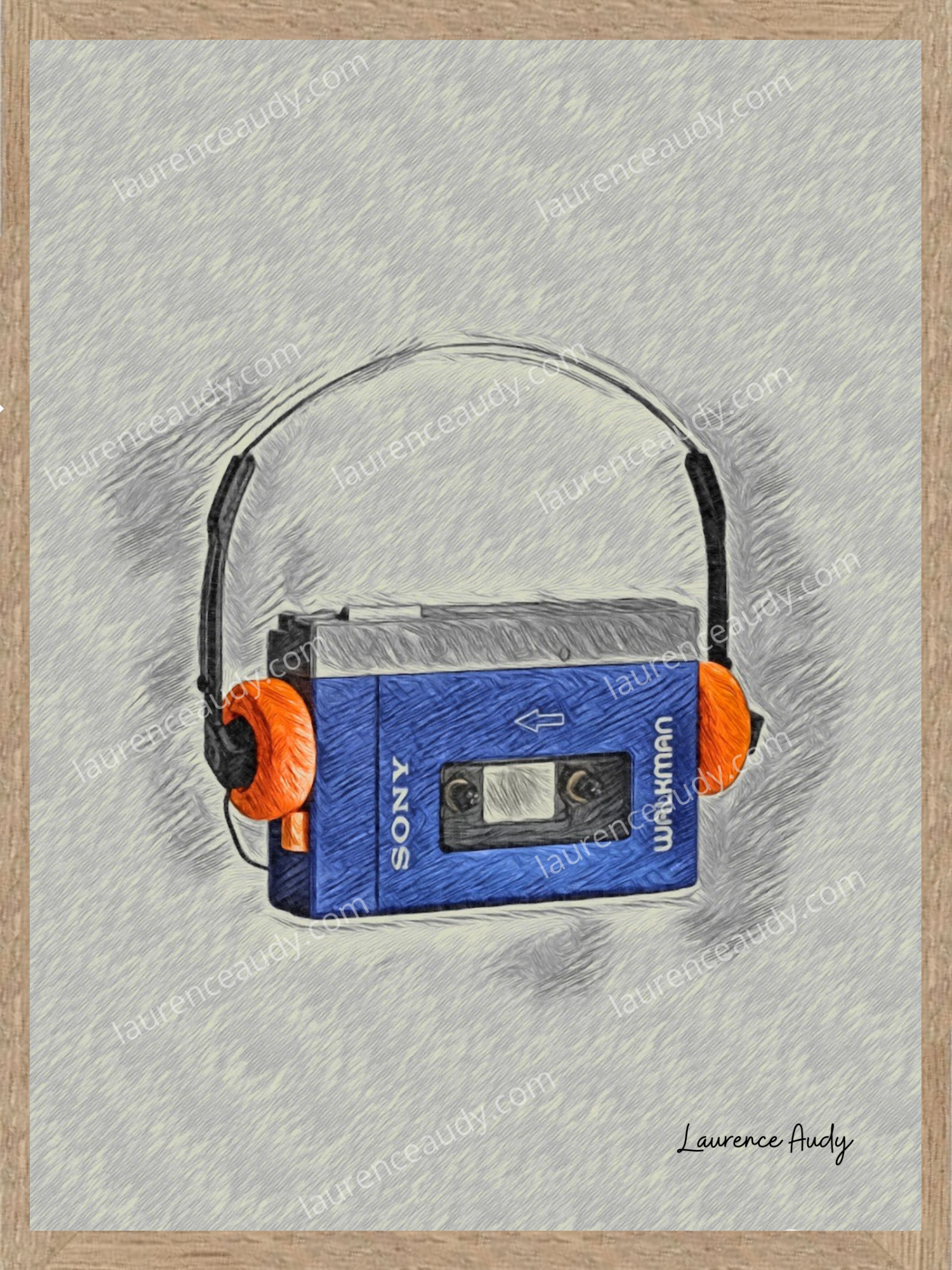 WALKMAN FILIGRANE CADRE CHENE WALKMAN FILIGRANE CADRE CHENE