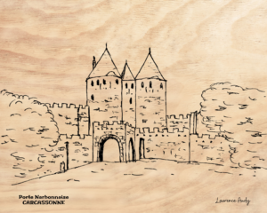 Carcassonne Porte Narbonnaise Aude Laurence Audy