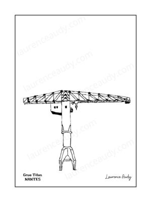 44-NANTES-GRUE TITAN-N&B FILIGRANE
