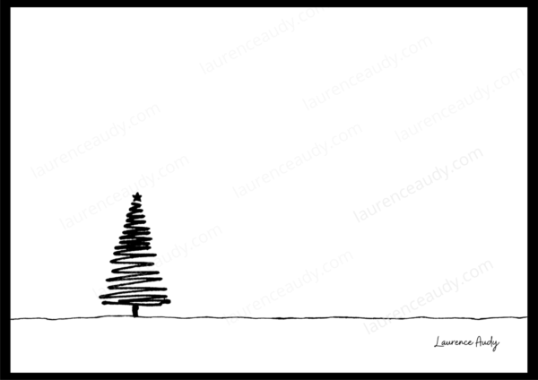 Dessin Noël sapin