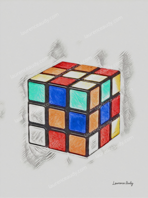 carte-postale-rubikscube-années-80