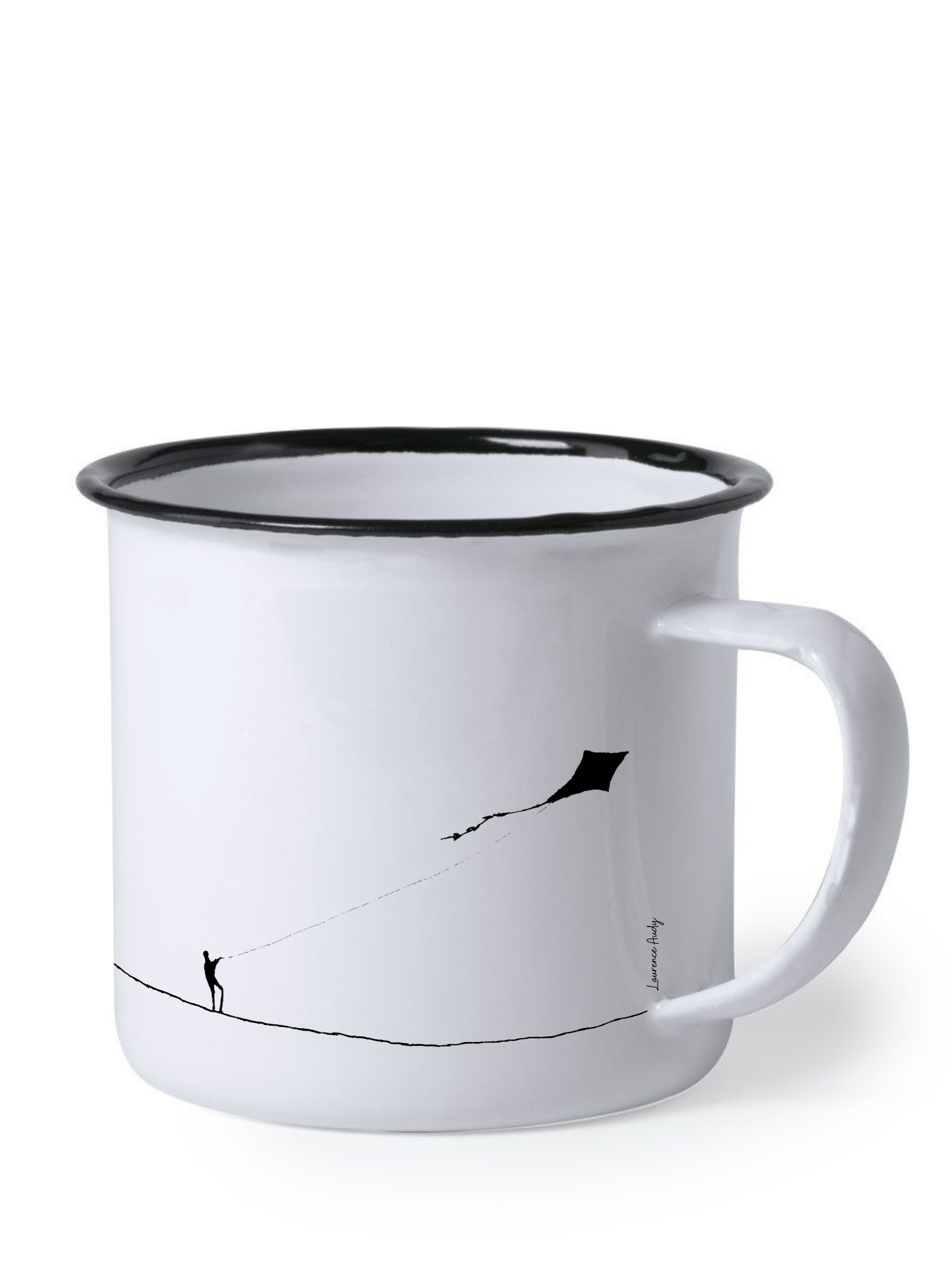 tasse_metal_vintage_personnalisee_laurence_audy_cerf_volant_1