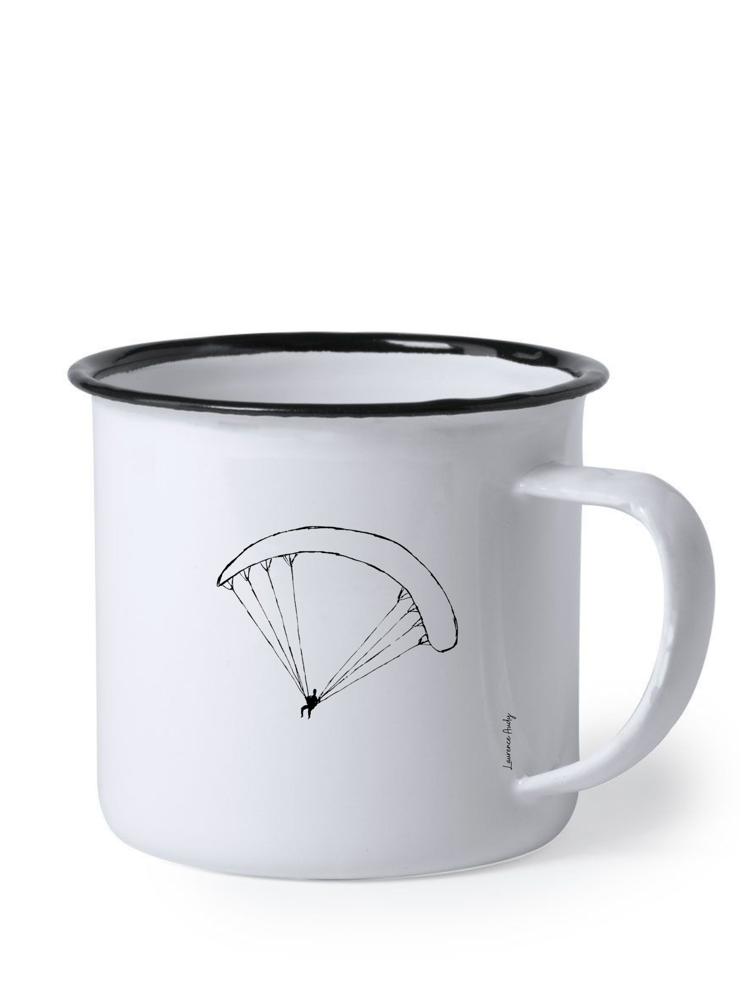 tasse_metal_vintage_personnalisee_laurence_audy_parapente_1