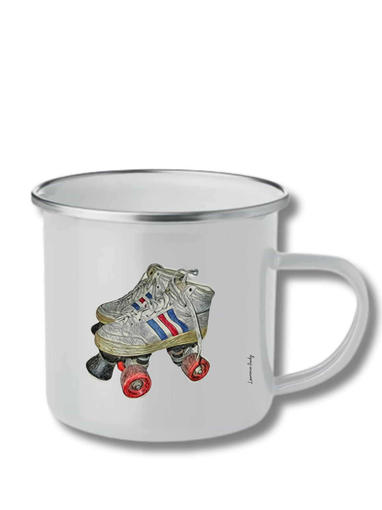 tasse_metal_vintage_personnalisee_laurence_audy_roller tasse_metal_vintage_personnalisee_laurence_audy_roller