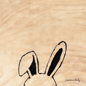 N&B-LAPIN-01-BOIS 20X20