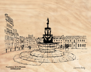 22-GUINGAMP-FONTAINE PLOMEE-BOIS 30x24