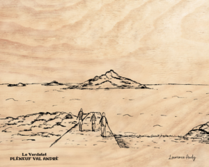 22-PLENEUF VAL ANDRE-LE VERDELET-BOIS 30x40