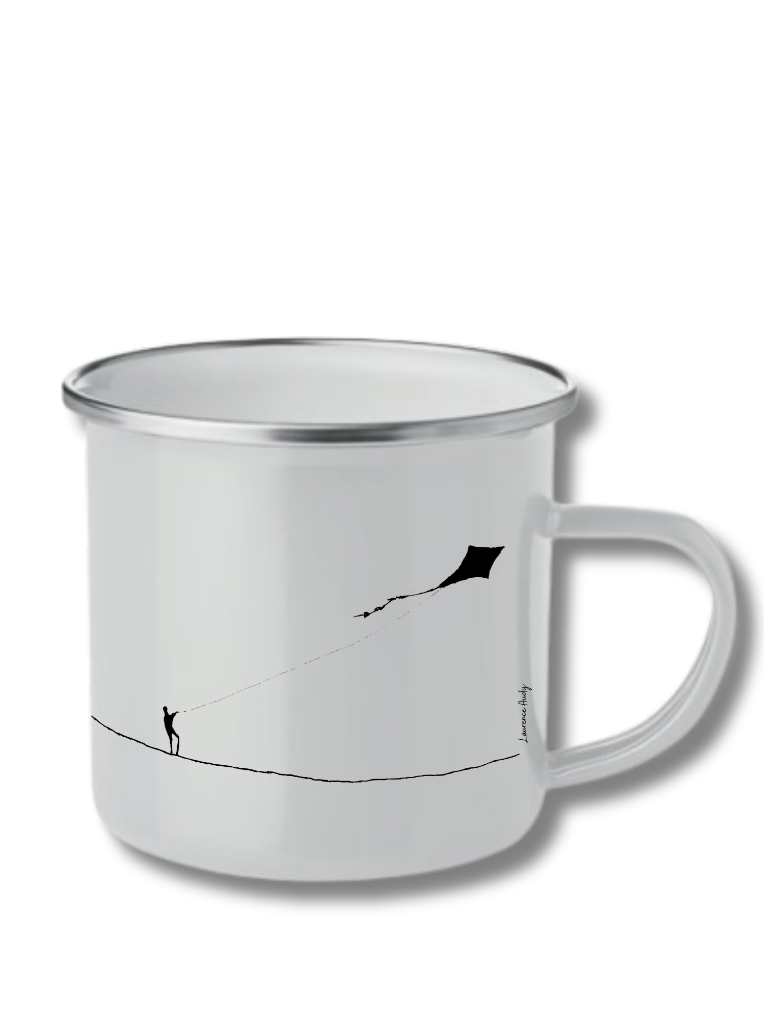 tasse_metal_vintage_personnalisee_laurence_audy_cerf_volant_1