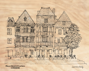 22-LANNION-PLACE LECLERC-BOIS 30x24