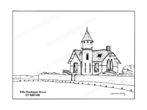 44-ST BREVIN-VILLA DUCHESSE ANNE-N&B FILIGRANE