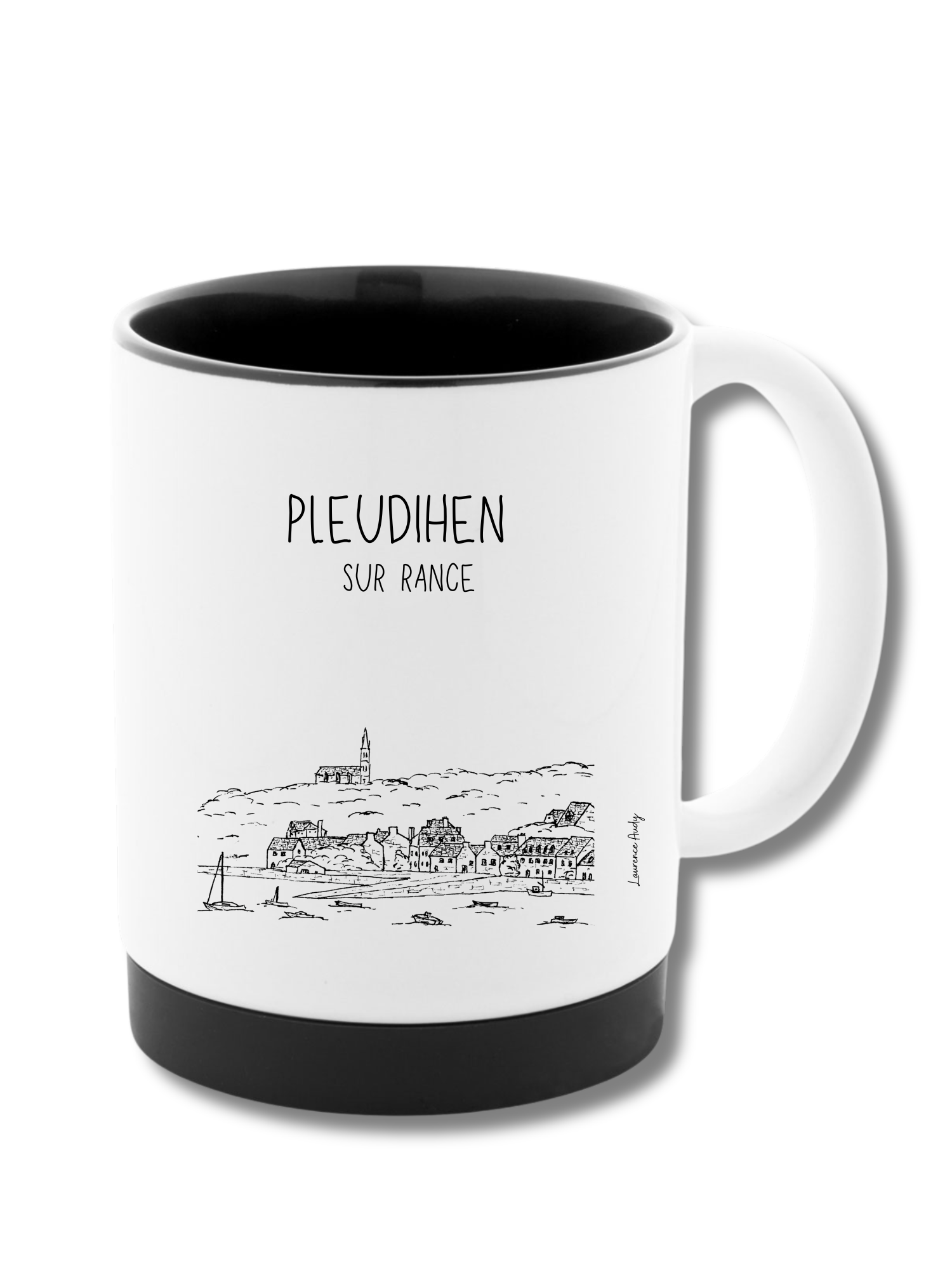 22-PLEUDIHEN-SUR-RANCE-CALE-MORDREUC-N&B-MUG-CERAMIQUE 22-PLEUDIHEN-SUR-RANCE-CALE-MORDREUC-N&B-MUG-CERAMIQUE