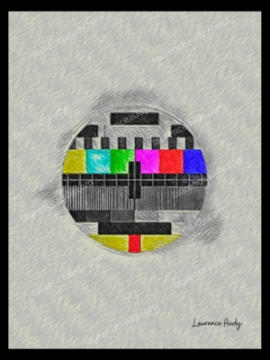 MIRE FILIGRANE CADRE NOIR