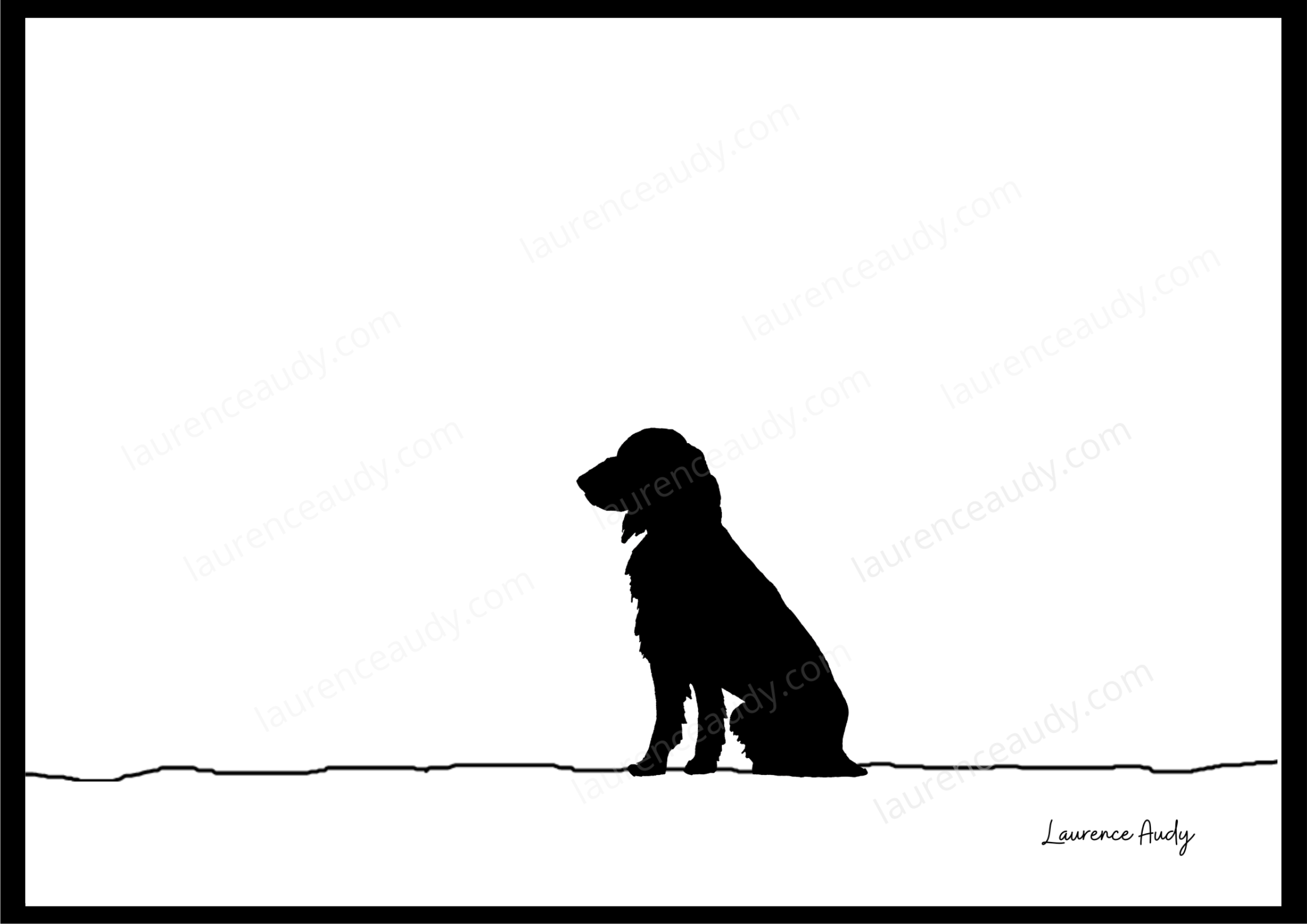 N&B-CHIEN-SETTER-ANGLAIS-01 filigrane CADRE NOIR