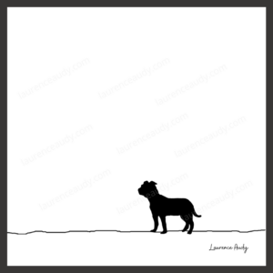 N&B-CHIEN-STAFFORDSHIRE-BULL-TERRIER-01 CARRE filigrane cadre noir