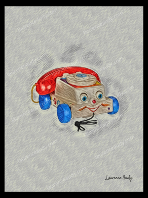 TEL FILIGRANE CADRE NOIR