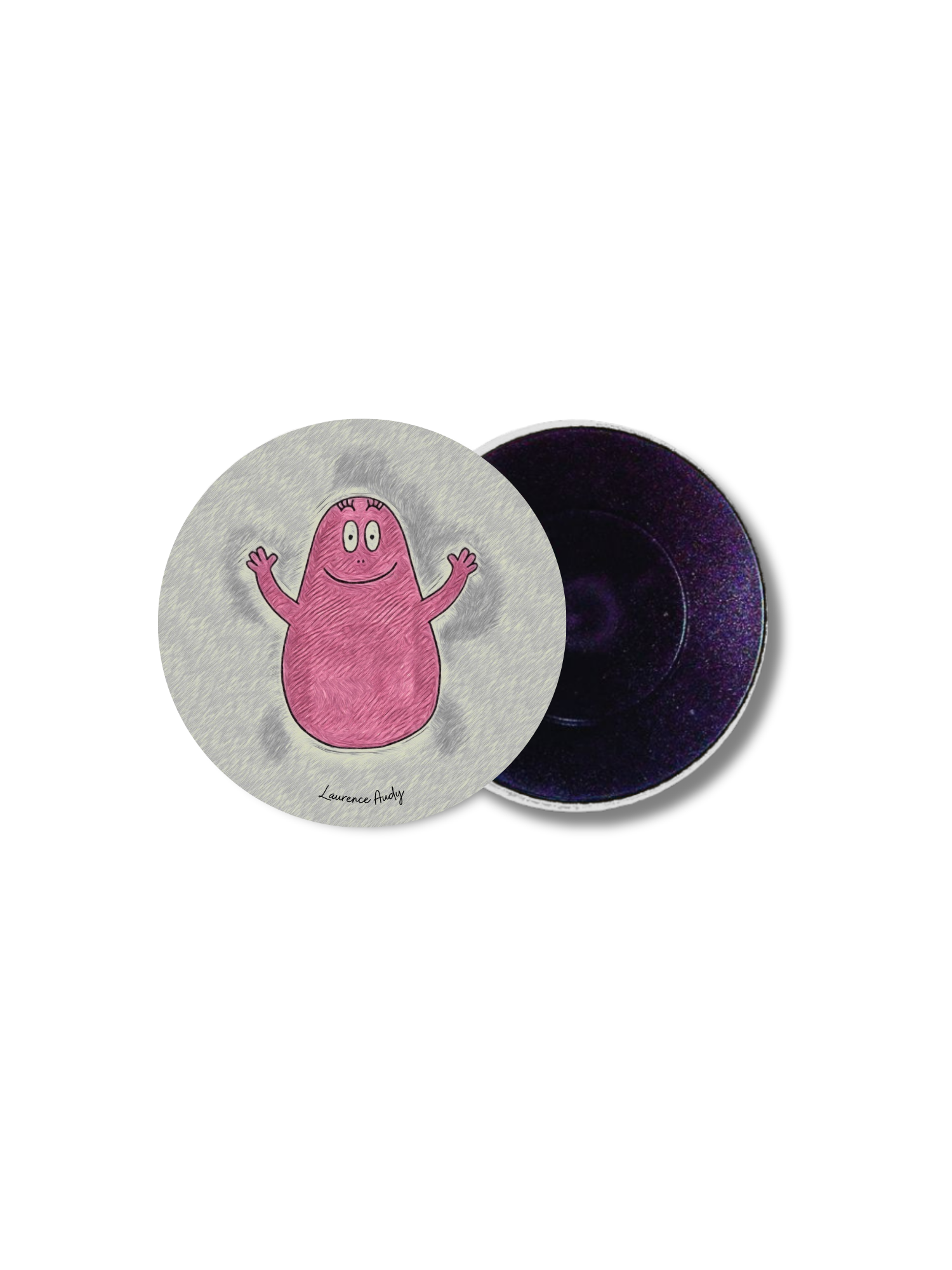 magnet_59mm_personnalise_laurence_audy_barbapapa magnet_59mm_personnalise_laurence_audy_barbapapa