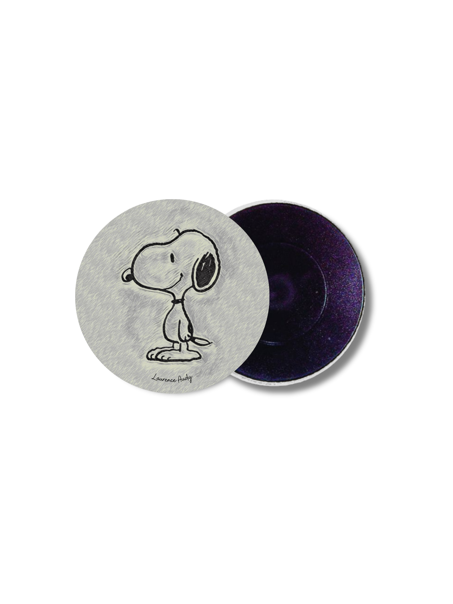 magnet_59mm_personnalise_laurence_audy_snoopy