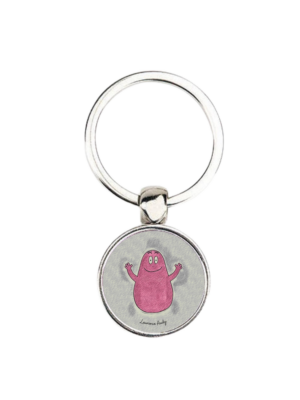 porte_cle_25mm_vintage_personnalisee_laurence_audy_barbapapa