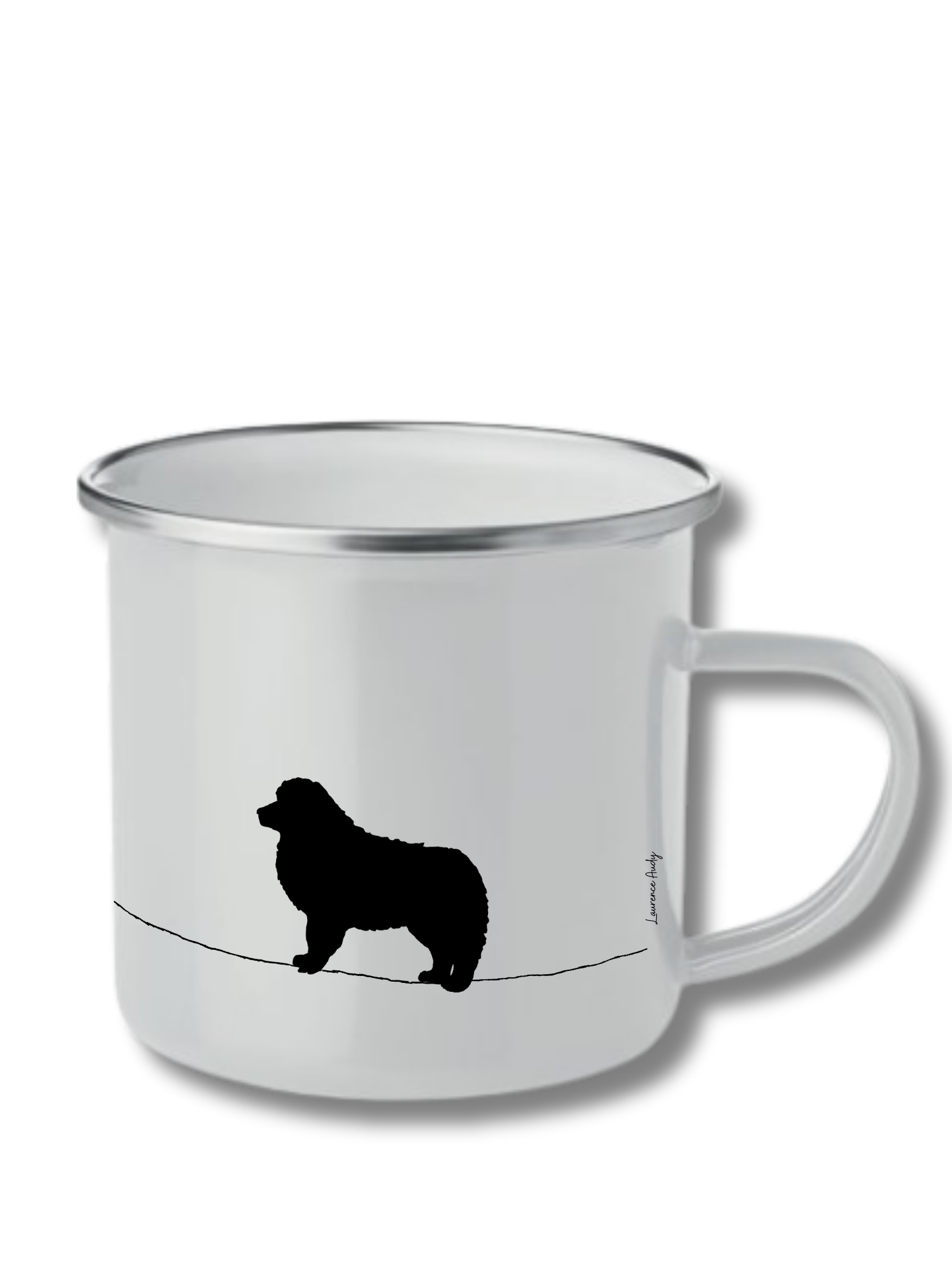 tasse_metal_vintage_personnalisee_laurence_audy_chien_american_shepherd_1