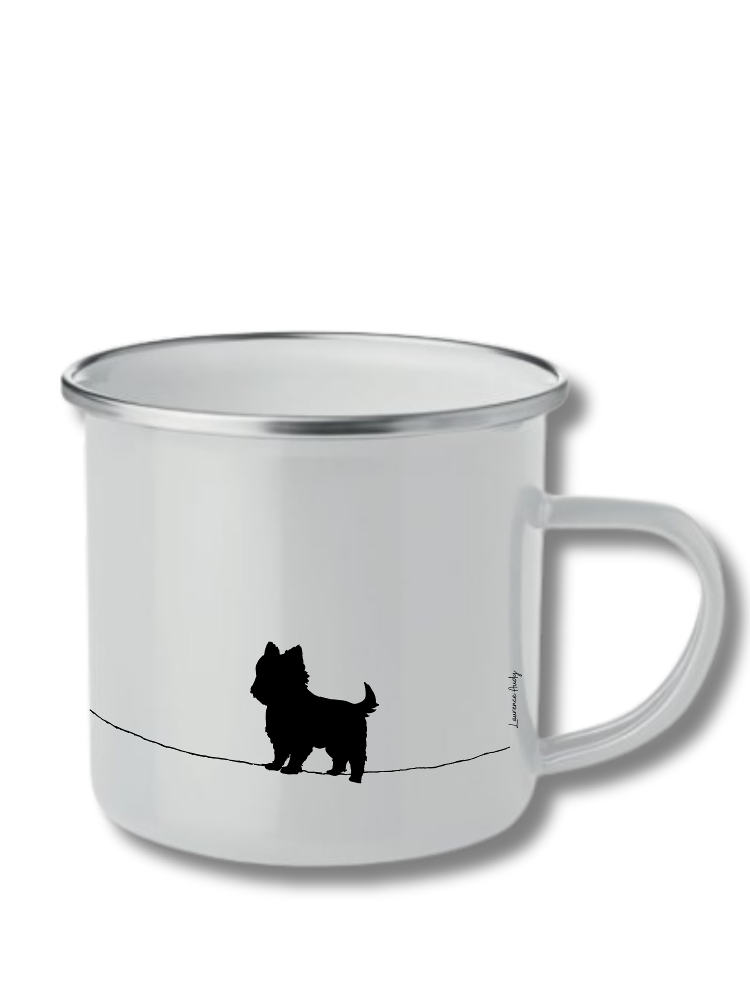 tasse_metal_vintage_personnalisee_laurence_audy_chien_cairn_terrier_1
